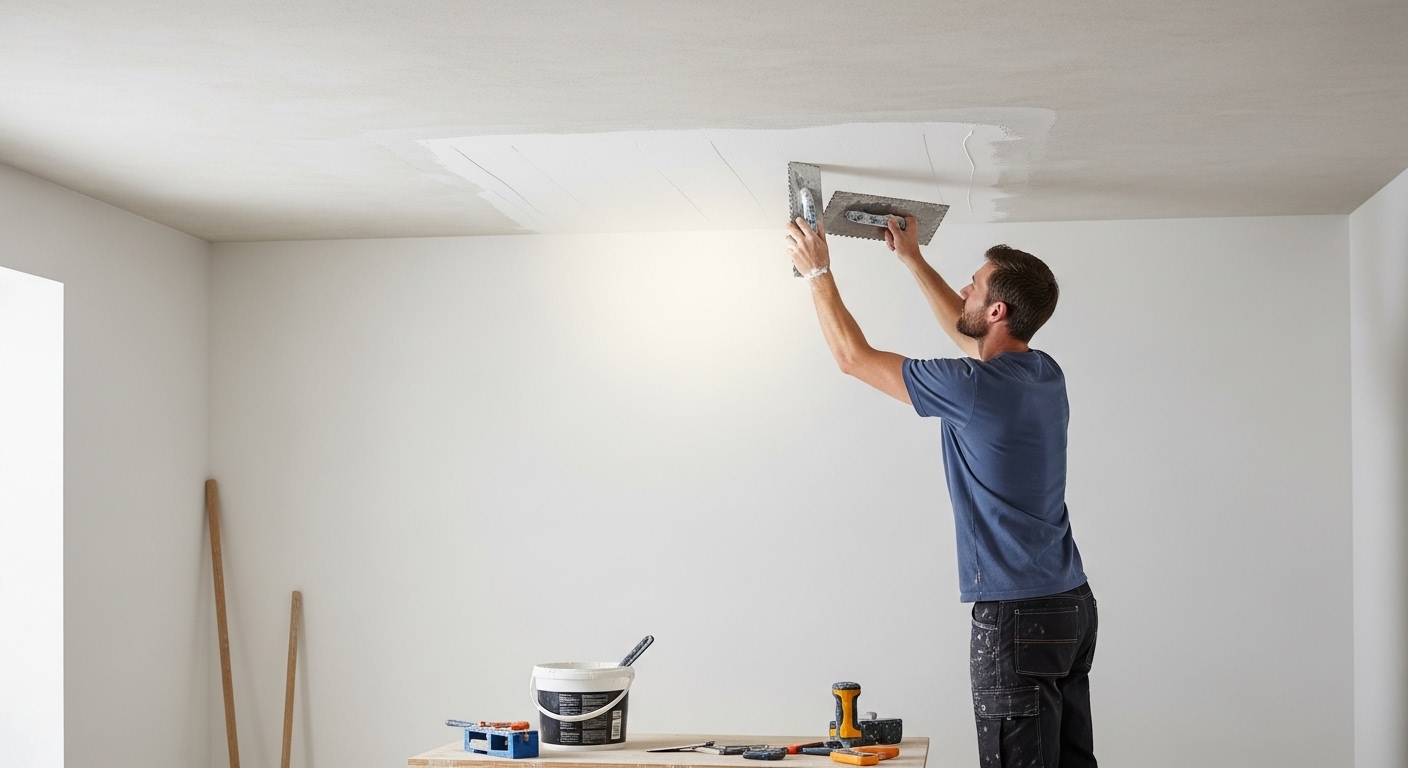 Sửa trần thạch cao bị dột hiệu quả và nhanh chóng tại nhà