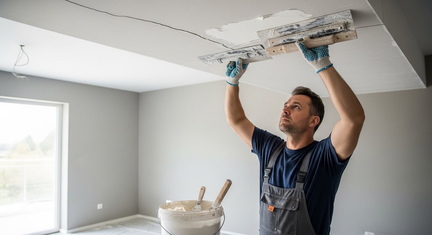 Nguyên Nhân Và Các Phương Pháp Sửa Trần Thạch Cao Nứt Đúng Cách