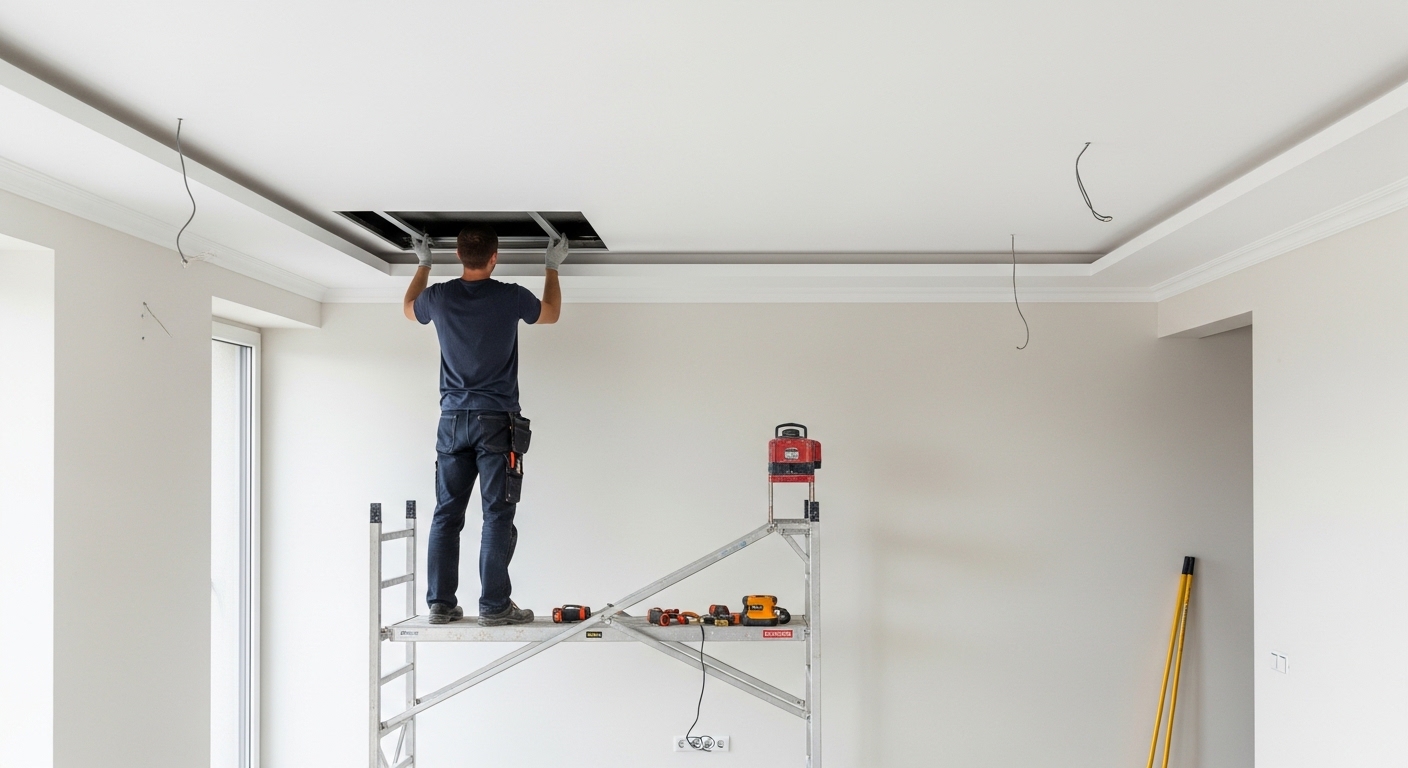 Thi Công Trần Thạch Cao Trọn Gói: Giá Rẻ, Uy Tín Tại Hà Nội