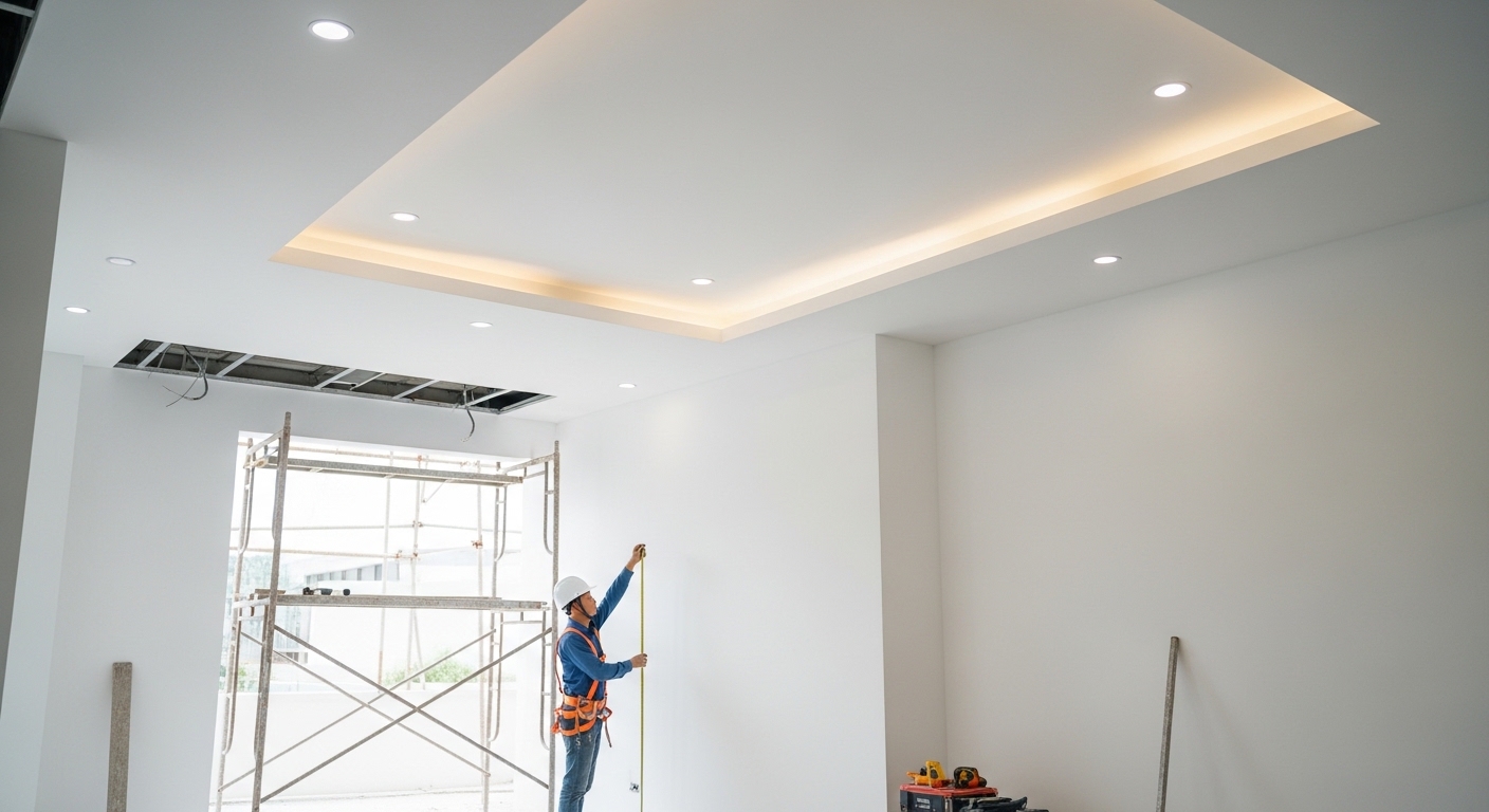 Thi Công Trần Thạch Cao Trọn Gói: Giá Rẻ, Uy Tín Tại Hà Nội