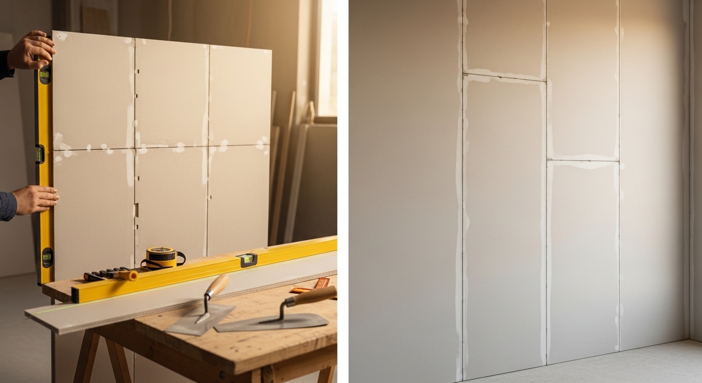 Thi công vách thạch cao văn phòng chuyên nghiệp - Giải pháp tối ưu cho không gian làm việc hiện đại