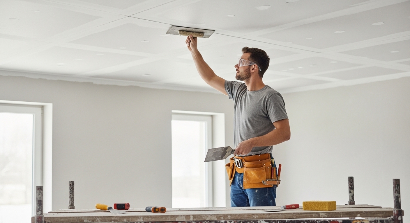 Thợ sửa trần thạch cao tại nhà nhanh chóng - Giải pháp tối ưu cho không gian sống hoàn hảo